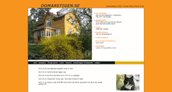 Desktop Screenshot of domarstigen.se