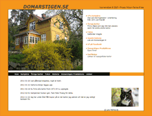 Tablet Screenshot of domarstigen.se